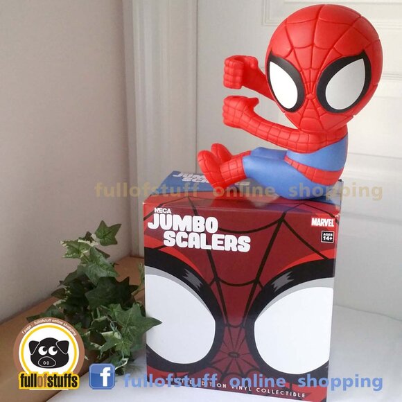 NEW Marvel NECA Jumbo Scalers 12" Spiderman Vinyl Collectible Limited Edition - Picture 2 of 4